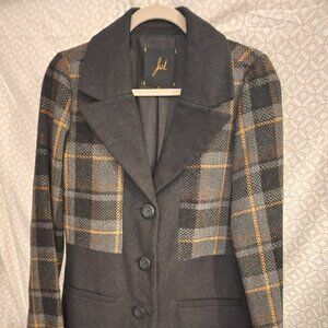 Jack Wool Blend Woman's Grey Jacket